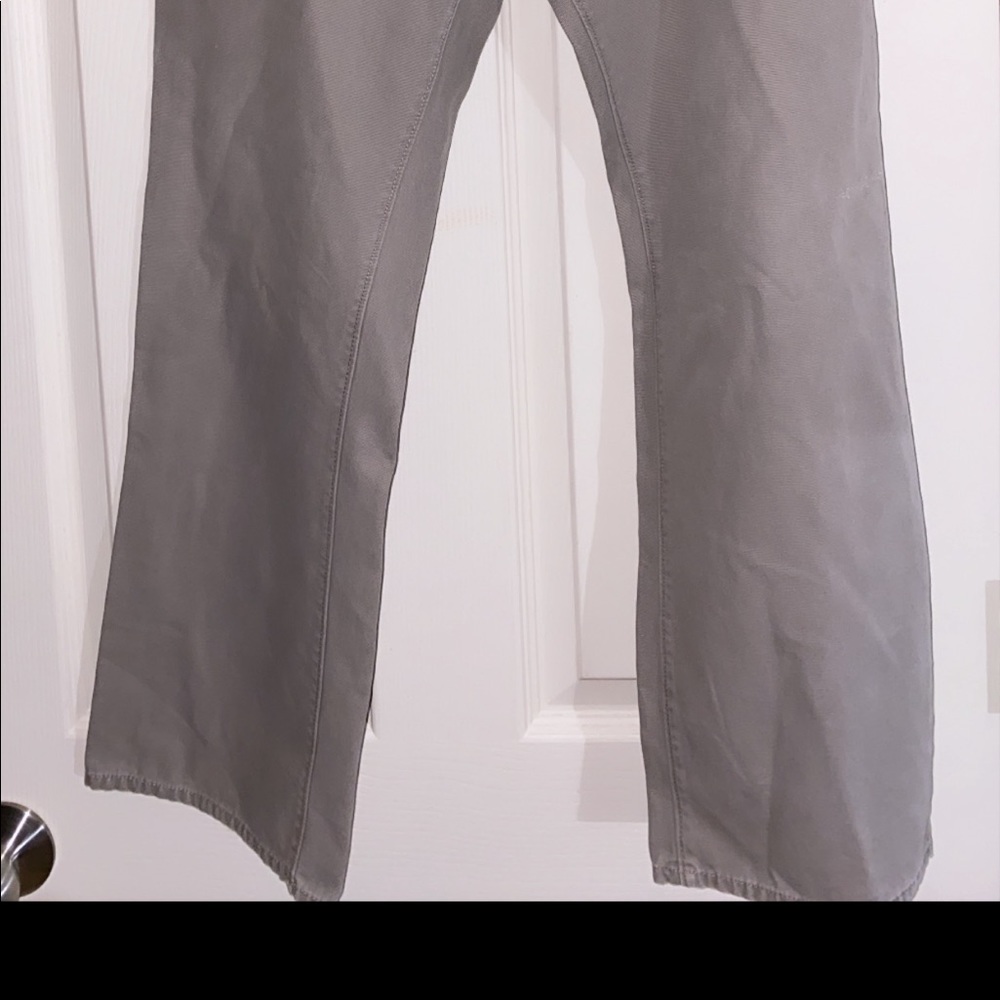 Gray bootcut pants - Picture 2 of 2